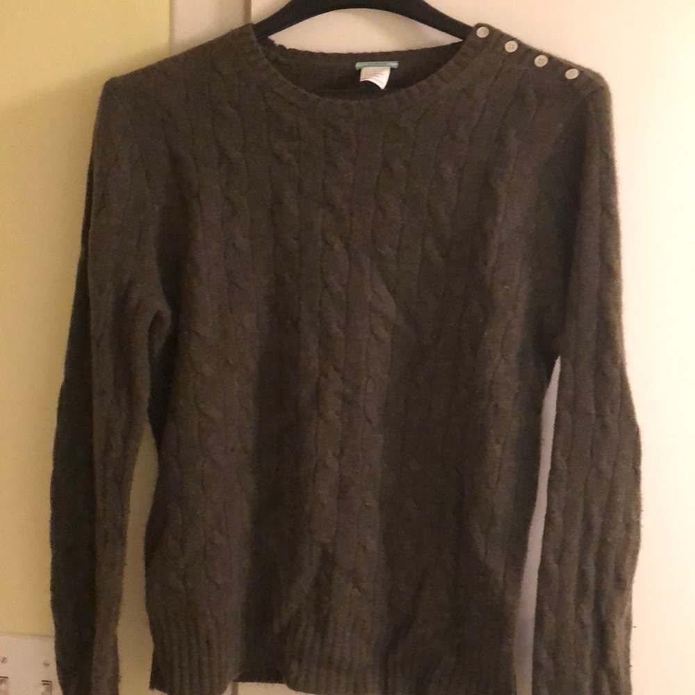 100% Cashmere J. Crew sweater